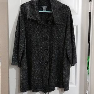 Three quarter sleeve sweater